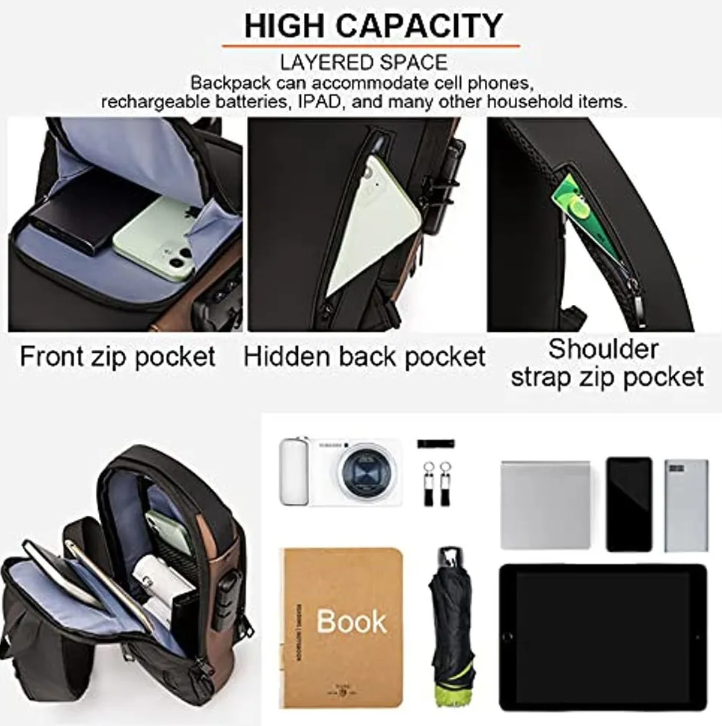 Bolso Antirrobo Con Candado