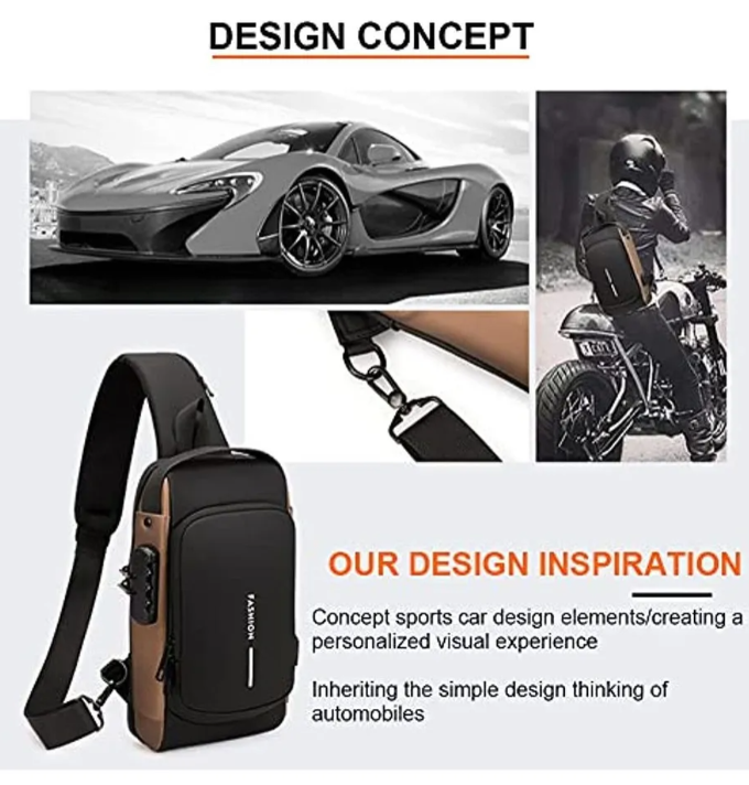 Bolso Antirrobo Con Candado